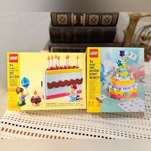 New LEGO Birthday Building Bundled Set - 40641 & 40382